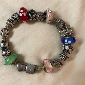 Pandora bracelet and Pandora charms